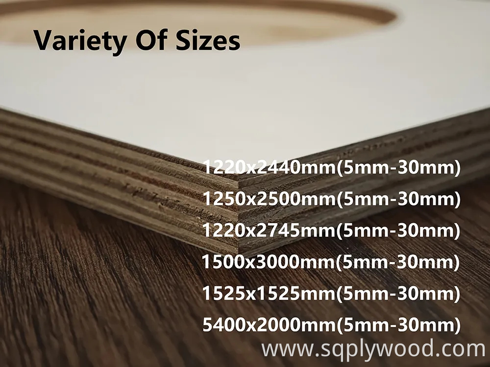 Wholesale Price 5mm 9mm 12mm 18mm 22mm Melamine Faced Furniture Grade Eucalyptus Core Laminated Wood Timber Veneer Commercial Board Plywood for Home Decoration